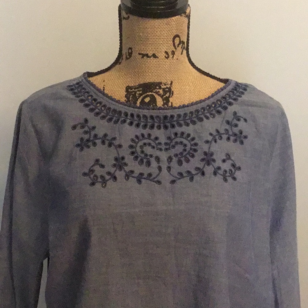 Denim cotton shirt